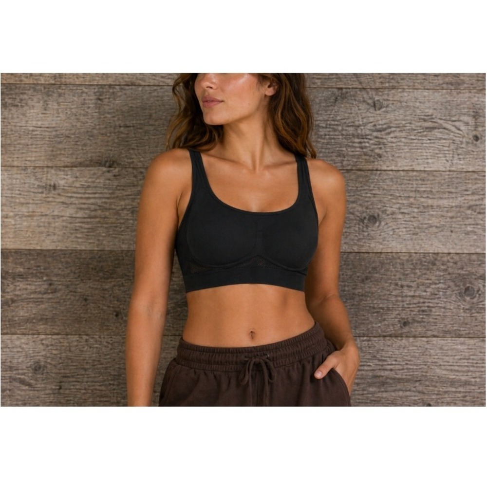 Underoutfit Women's Navy 457 The Comfort Shaping Seamless Bra Size L NWT